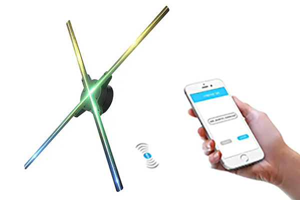 3D LED Fan Holographic Displays