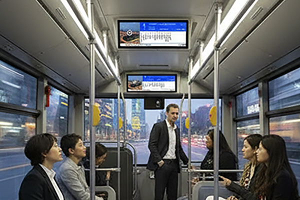 29-inch Bar Display for Bus 